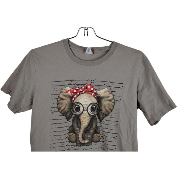 Port & Company Youth Girls Large Elephant Graphic T-Shirt - Picture 4 of 6